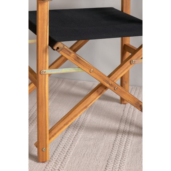 Chaise de salle  manger Marion - Noir/Naturel