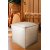 Pouf en alun - Beige