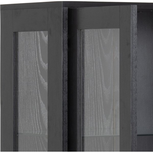 Angus vitrinskp - Svart