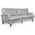 Howard London Premium 4-sits svängd soffa - Valfri färg