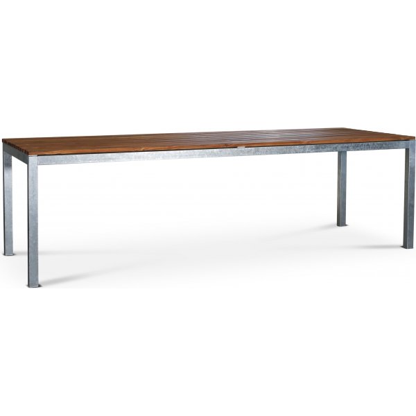 Alva utebord stl teak 250 cm