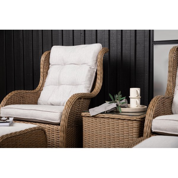 Vikelund loungegrupp - Rotting/sand Vikelund loungegrupp - Rotting/sand