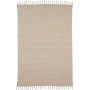 Loke matta - Vit/beige