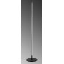 Alleen vloerlamp - Zwart