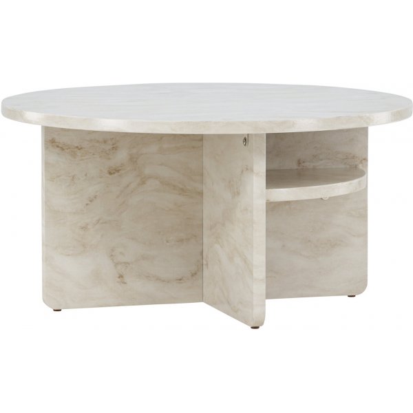 Ålesund soffbord Ø85 cm - Beige Ålesund soffbord Ø85 cm - Beige