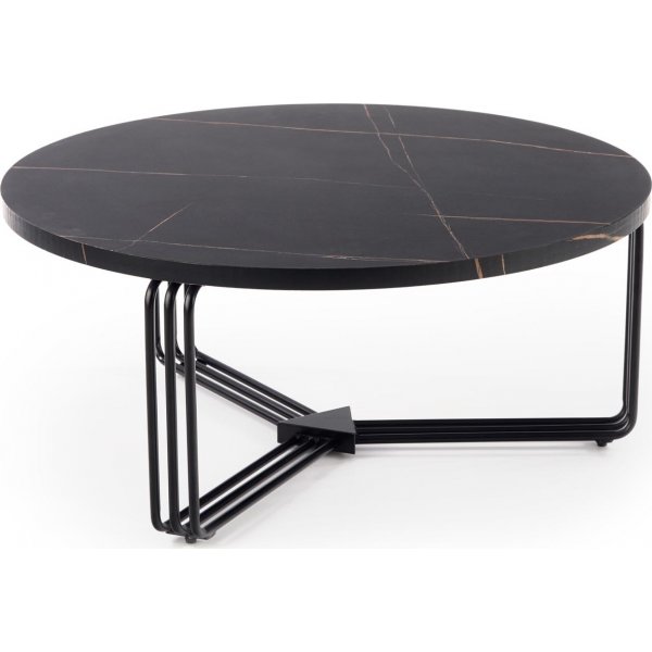 Table basse Tisvilde 80 cm - Noir