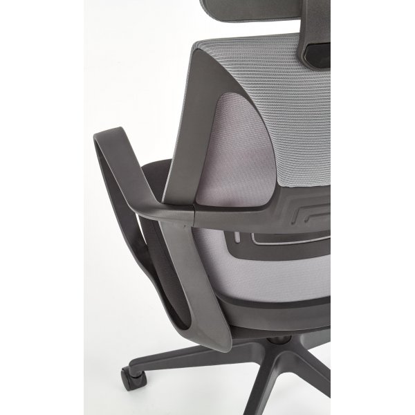 Chaise de bureau Census - Gris/noir