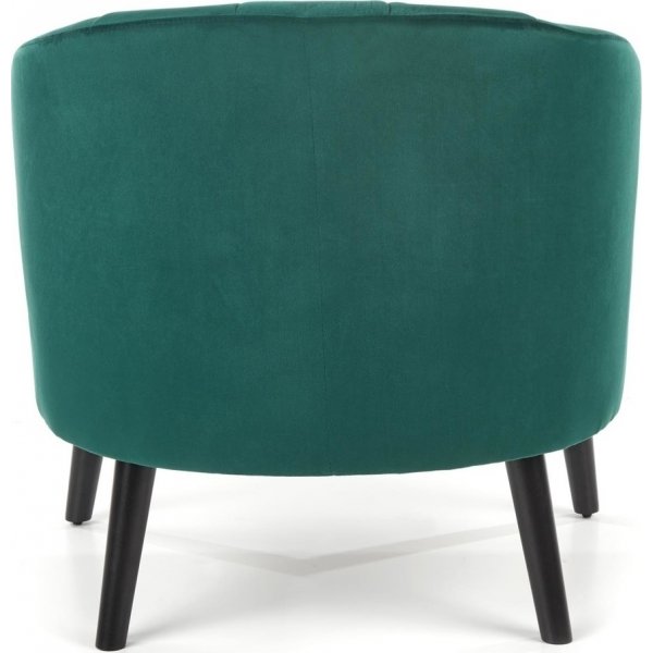Fauteuil Aric - Vert foncé/noir + Nettoyage textile pour meubles Fauteuil Aric - Vert foncé/noir + Nettoyage textile pour meubles