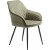 Fauteuil Florida en velours vert olive