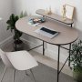 Lob skrivbord 100x72 cm - Ljus mocka