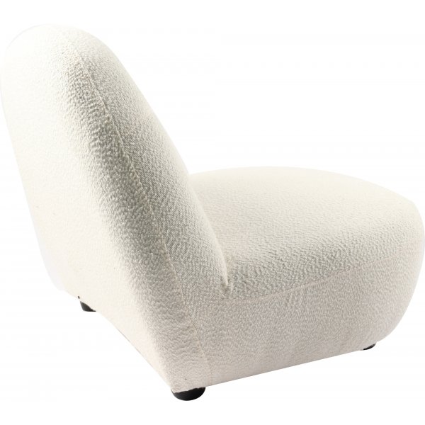 Fauteuil Boogi en Boucle / Teddy blanc cass�