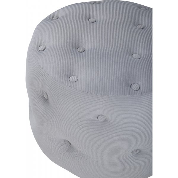 Pouf Respit - Velours côtelé gris Pouf Respit - Velours côtelé gris