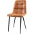 Chaise Eksj en microfibre Cognac