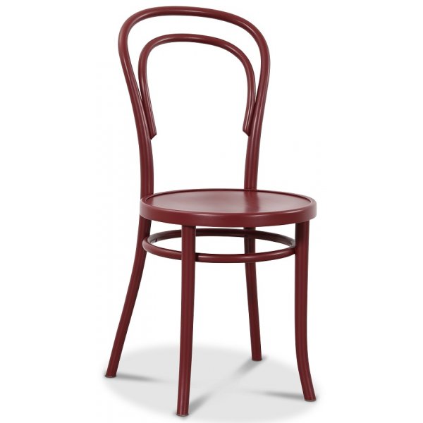 No 14 matstol - Burgundy
