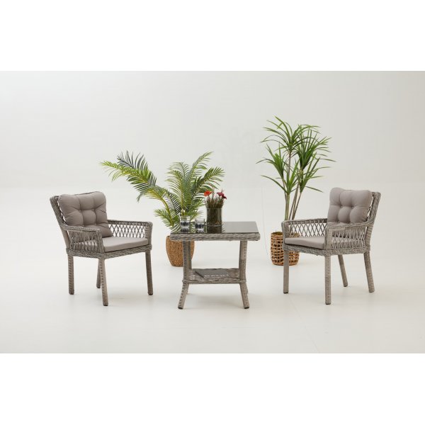 Pure loungegrupp - Grå Pure loungegrupp - Grå