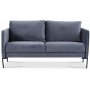 Kingsley 2,5-sits soffa - Duvbl sammet