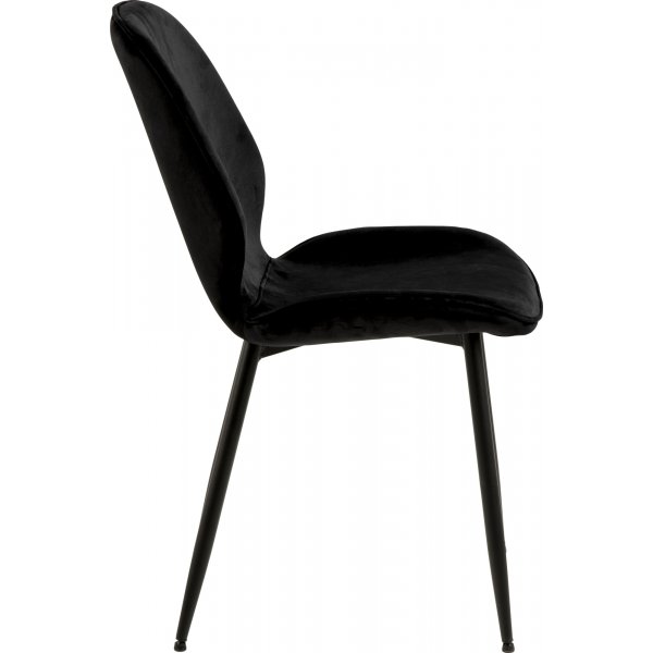Chaise de salle  manger Femke - Noir