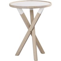 Morris lampbord - Vit / Whitewash ek Morris lampbord - Vit / Whitewash ek