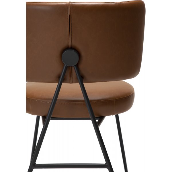 Chaise de salle à manger Roost - PU marron clair Chaise de salle à manger Roost - PU marron clair