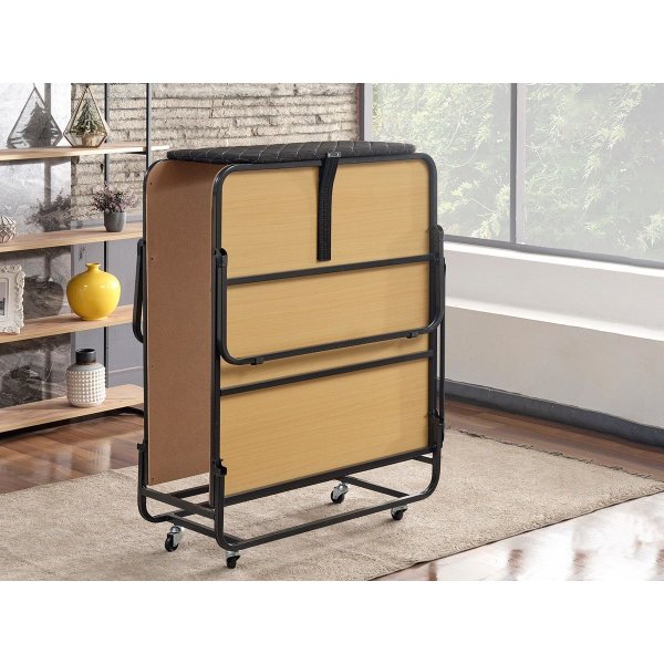 Catalaans opklapbed - Wit/zwart