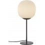 Rille bordslampa - Svart/opalvit