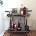 Kundbild Frans Black - Drink & serveringsvagn: Mitt barbord