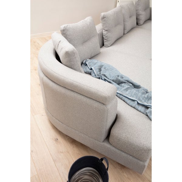 Padova hörnsoffa - Ljusgrå Padova hörnsoffa - Ljusgrå