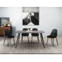 Damon matbord 140x 80 cm - MDF/betong