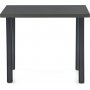 Buno matbord 90 cm - Antracit/svart