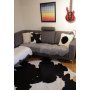 Patty kuddfodral kohud Svart/vit