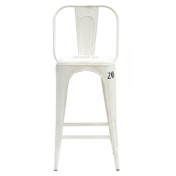 Melissa barstol - Vit metall Melissa barstol - Vit metall