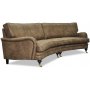 Howard 4-sits svängd soffa 259 cm - Range ecoläder