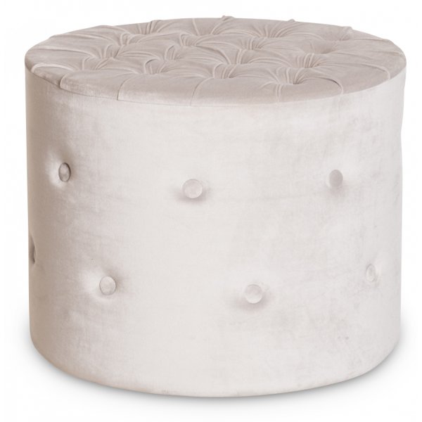 Sitta Sittpuff med knappar - Beige