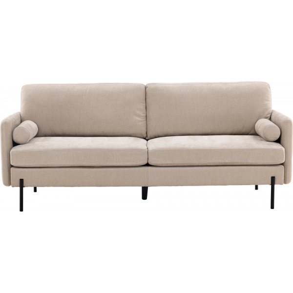 Antibes 2-sits soffa - Beige/Svart Antibes 2-sits soffa - Beige/Svart