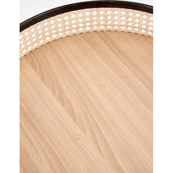 Sulawe salontafel Ø50 cm - Zwart Sulawe salontafel Ø50 cm - Zwart