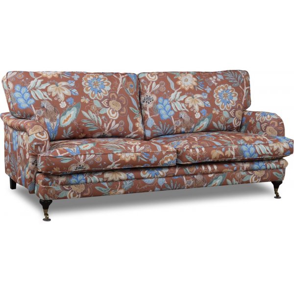 Spirit 3-sits howard soffa i blommigt tyg - Eden Parrot Terracotta Spirit 3-sits howard soffa i blommigt tyg - Eden Parrot Terracotta