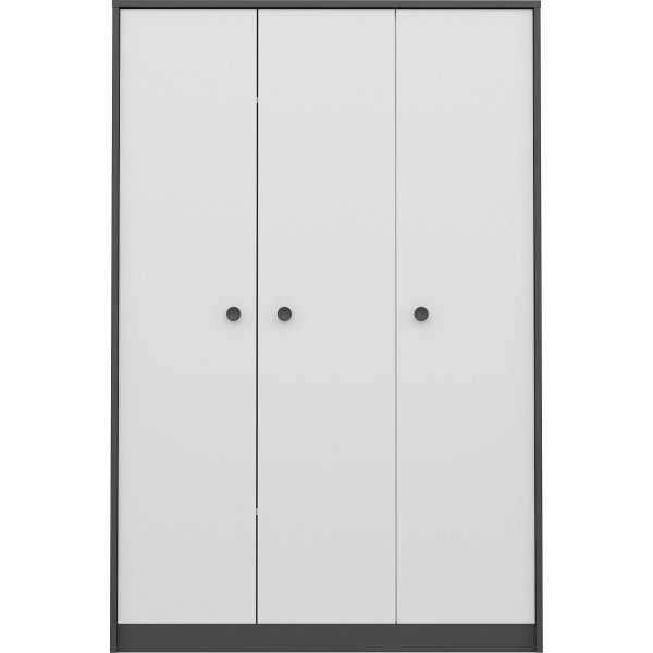 Life garderob - Antracit/vit Life garderob - Antracit/vit