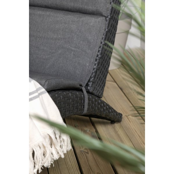 Archie solsäng - Svart Archie solsäng - Svart