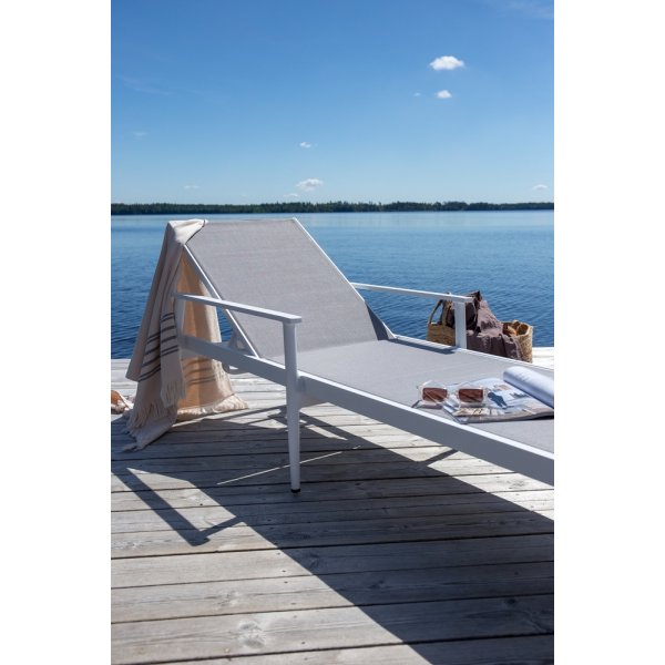 Break solsäng - Vit Break solsäng - Vit