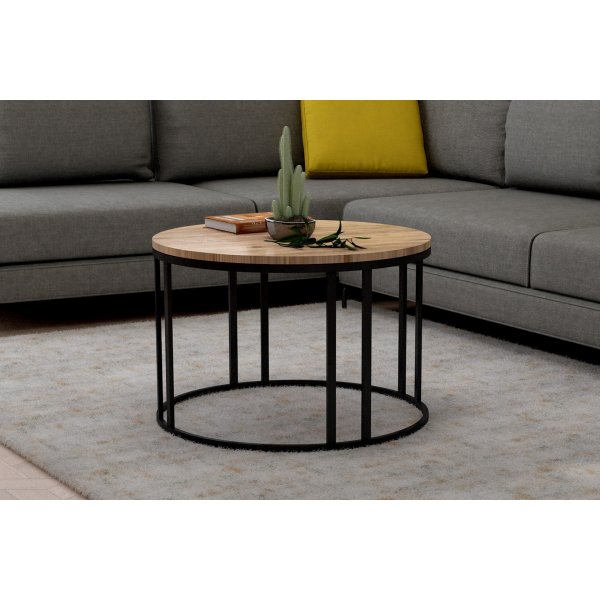 Table basse Selin Ø50 cm - Pin Table basse Selin Ø50 cm - Pin