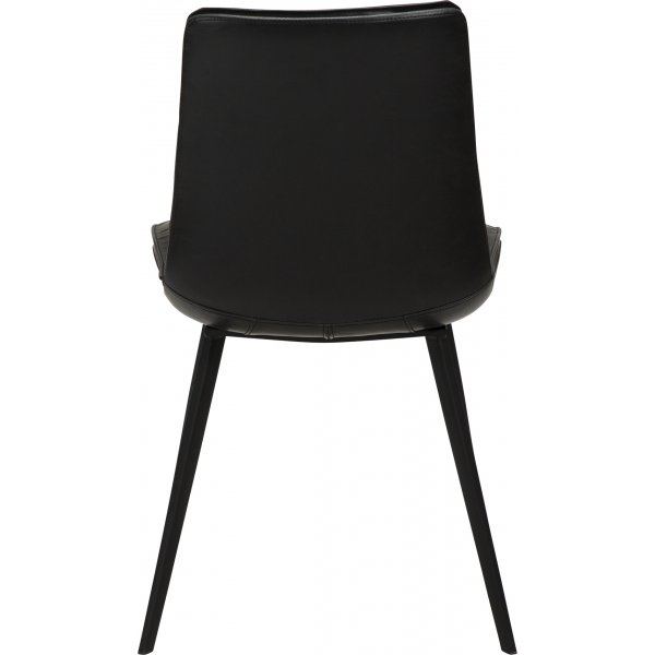 Chaise de salle  manger Fierce - PU noir