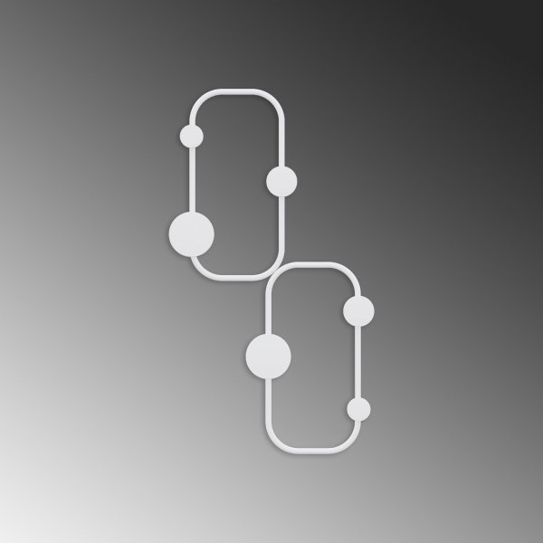 Cintre Coccinelle - Blanc