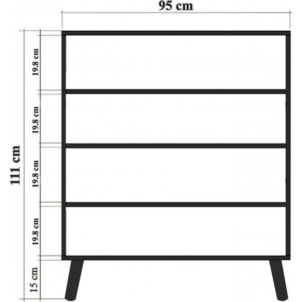 Leva Form skåp - Furu Leva Form skåp - Furu