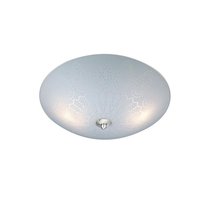 Spets Taklampa - Frostat glas/Stål Spets Taklampa - Frostat glas/Stål
