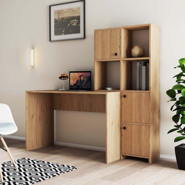 Bureau Silence 156,8 x 51,5 cm, droite - Chne