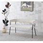 Wilma soffa 123 cm bred - Beige bouclè Wilma soffa 123 cm bred - Beige bouclè