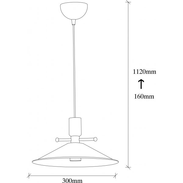 Plafonnier Dodo 2331 - Noir/cuivre Plafonnier Dodo 2331 - Noir/cuivre