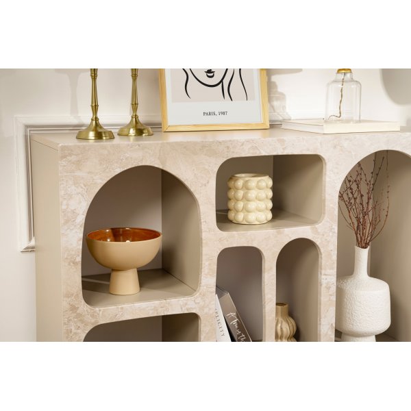 Etagère Liva L: 120 cm - Travertin Etagère Liva L: 120 cm - Travertin