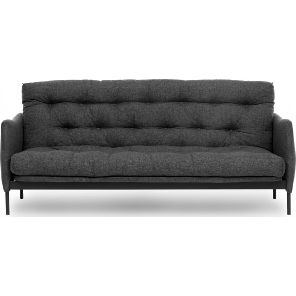 Canap convertible 3 places Renge - Gris fonc