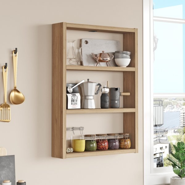 Pera wandplank - Eiken Pera wandplank - Eiken